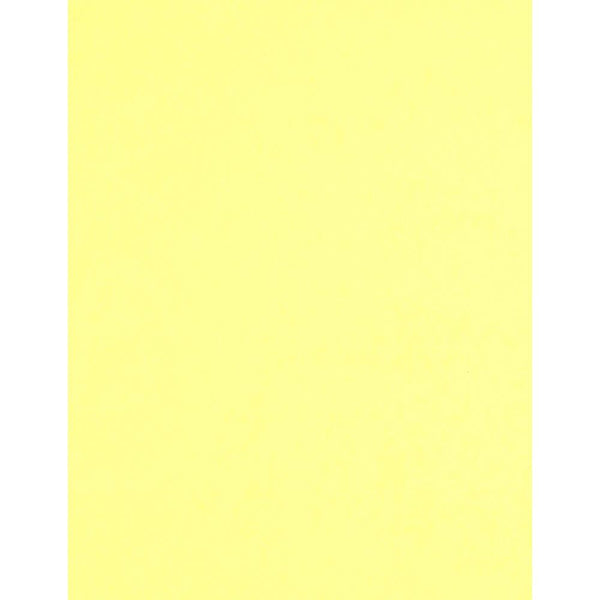ColorPlan 100lb Cover Solid Cardstock 8.5"x 11" 10 pack - Sorbet Yellow*