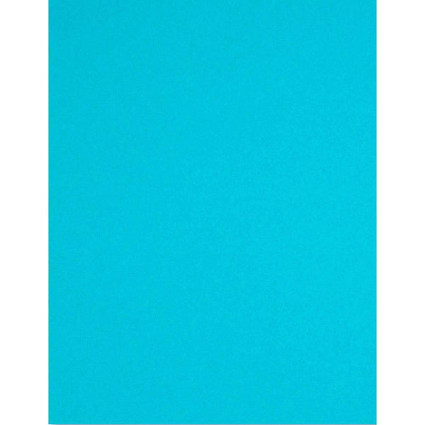ColorPlan 100lb Cover Solid Cardstock 8.5"x 11" 10 pack - Turquoise
