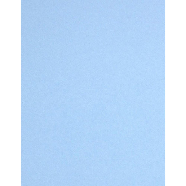ColorPlan 100lb Cover Solid Cardstock 8.5"x 11" 10 pack  - Azure Blue