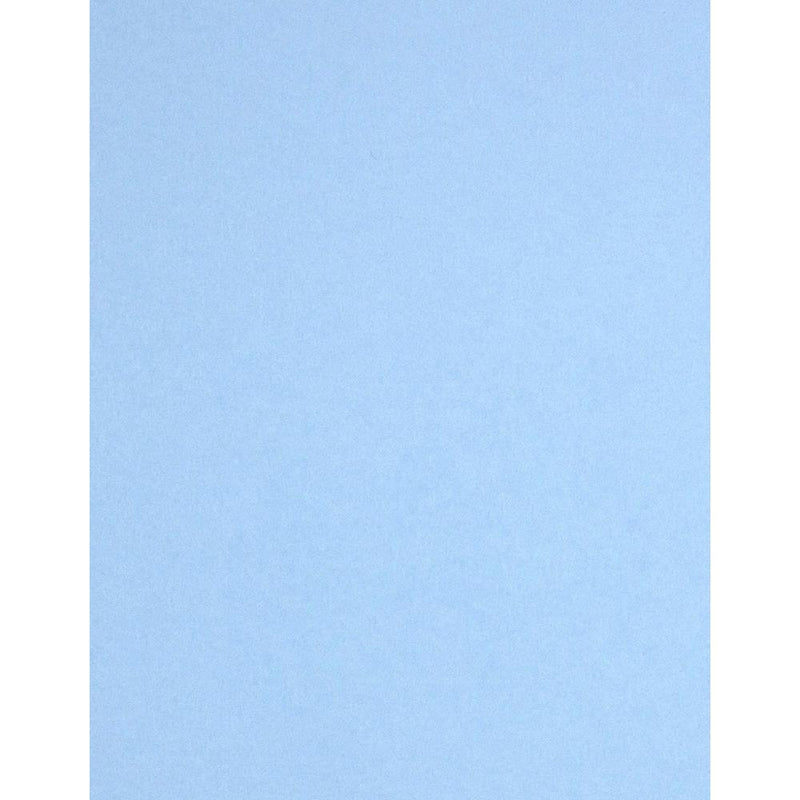 ColorPlan 100lb Cover Solid Cardstock 8.5"x 11" 10 pack  - Azure Blue