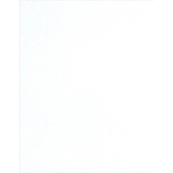 ColorPlan 100lb Cover Solid Cardstock 8.5"x 11" 10 pack  - White Frost*