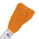Olympus Sashiko Cotton Thread 22yd - Solid - Carrot Orange