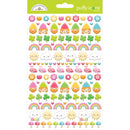 Doodlebug Puffy Stickers - Over The Rainbow Icons*