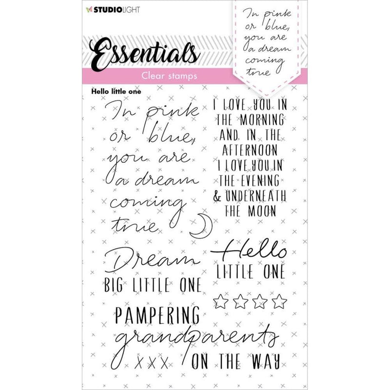 Studio Light Essentials Clear Stamp Nr. 174, Hello Little One