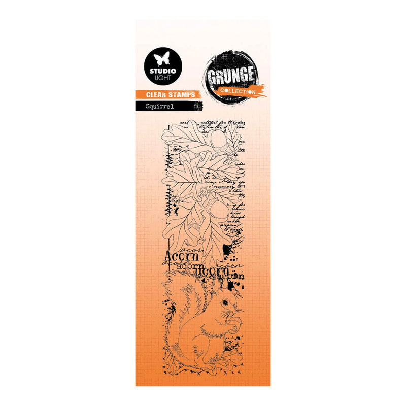 Studio Light Grunge Collection Clear Stamp - Squirrel*