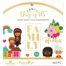 Paper House - This Is Us Mini Sticker Book 520 pack - Our Family*