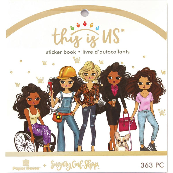Paper House - This Is Us Mini Sticker Book 520 pack  - Planner Girl