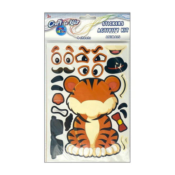Craft For Kids Imports Stickers Activity Kit - Animals