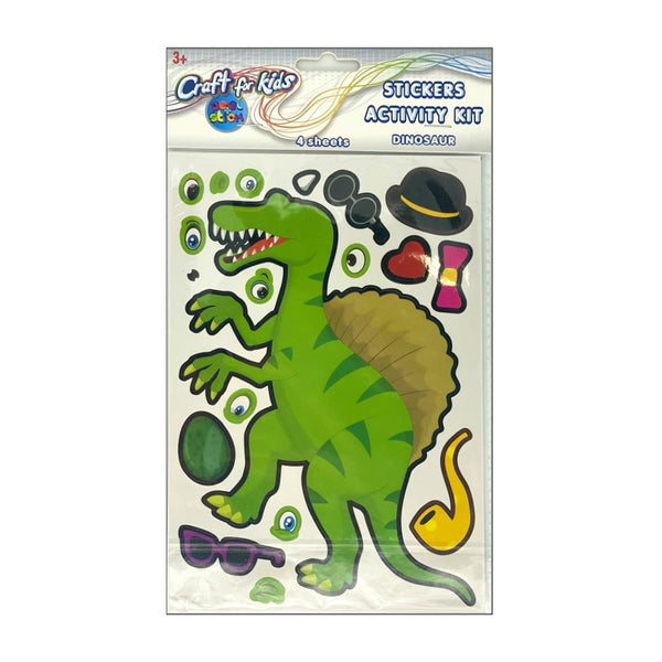 Craft For Kids Imports Stickers Activity Kit - Dino