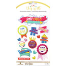 Paper House - This Is Us Embellished Dimensional Stickers 15 pack - Bright Self Care