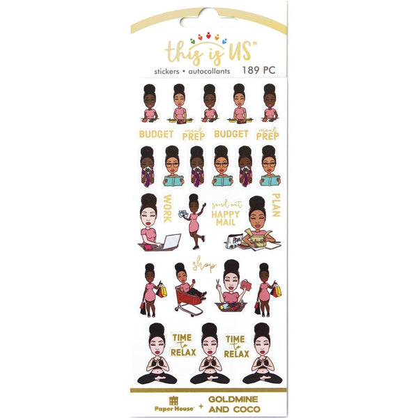 Paper House - This Is Us Functional Sticker Set 122 pack - Peyton*
