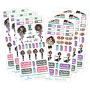 Paper House - This Is Us Functional Sticker Set 122 pack - Fitness