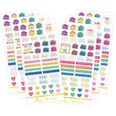 Paper House - This Is Us Functional Sticker Set 208 pack - Co-Parenting*