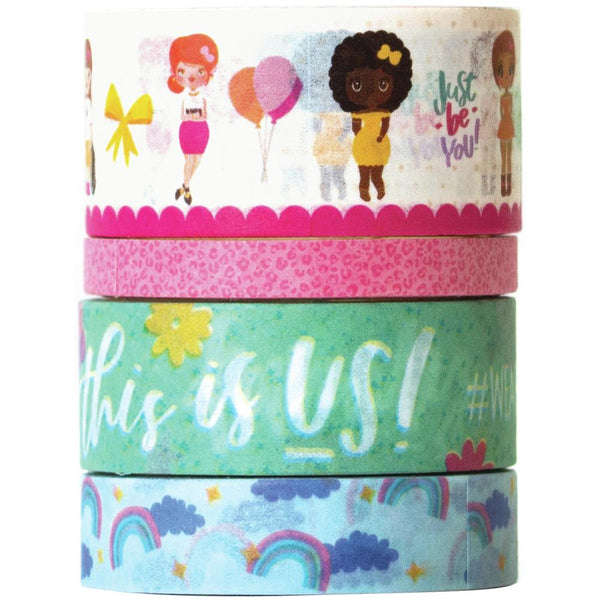 Paper House - This Is Us Washi Tape 4 pack - Just Be You*