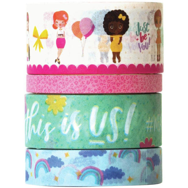Paper House - This Is Us Washi Tape 4 pack - Just Be You