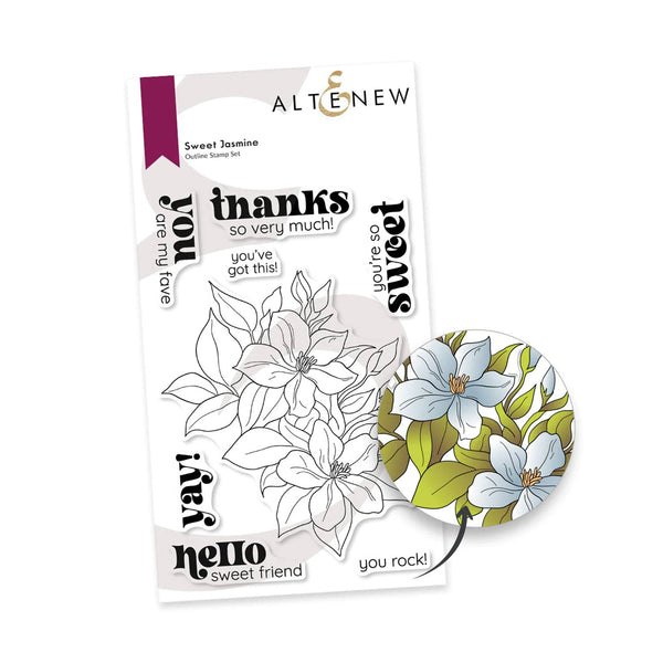 Altenew Sweet Jasmine Stamp Set*