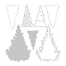 Sizzix - Thinlits Die - Fairy Set Background Trees*