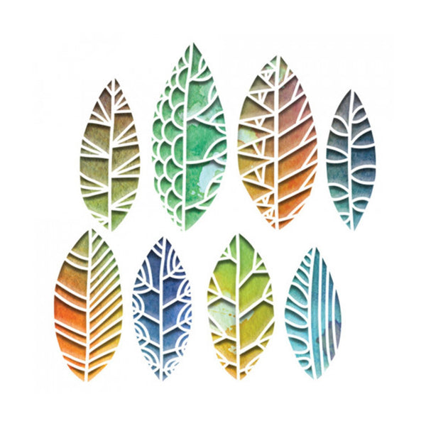 Sizzix - Thinlits Die Set 8 pack – Cut Out Leaves by Tim Holtz*