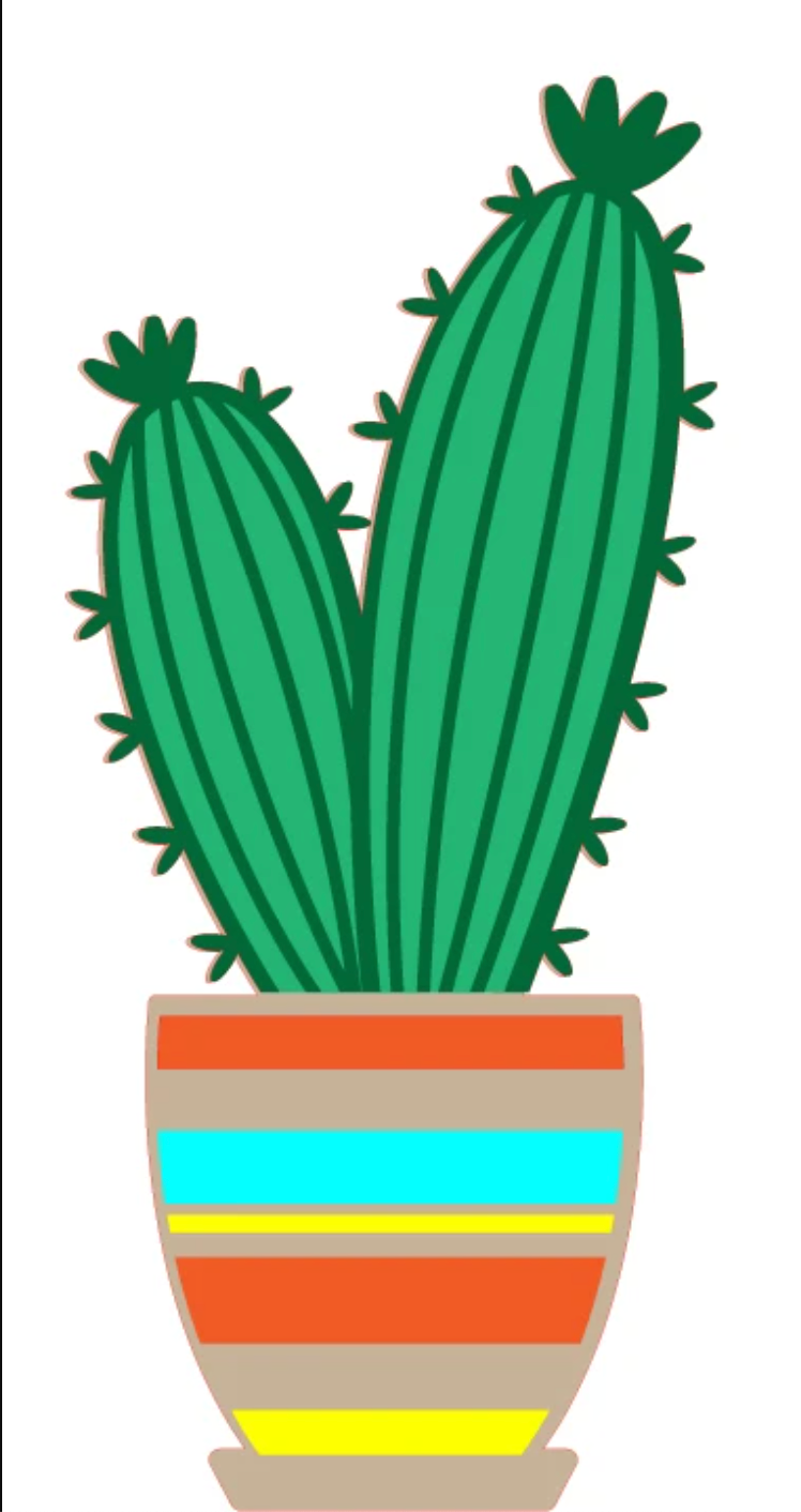 Maker Forte Layered Stencils A2 - Feeling Prickly- Cactus*