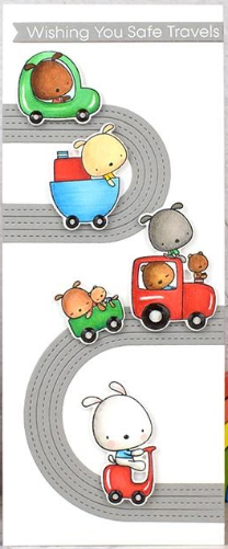 My Favorite Things Clear Stamps 4"x 6" - Anywhere With You*