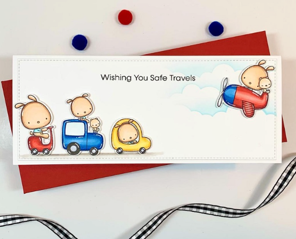 My Favorite Things Clear Stamps 4"x 6" - Anywhere With You*