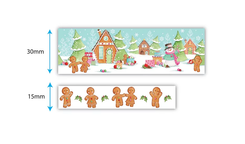 Craft Consortium Washi Tape 2 pack - Candy Christmas*