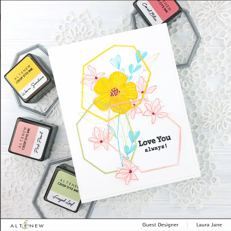 Altenew - Charming Doodles Mask Stencil 6x6 inch*