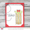 Avery Elle - Clear Stamp Set 4 inch X6 inch - Alpine Christmas*