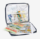 DMC StitchBow Needlework Travel Bag 24.5x14" Open