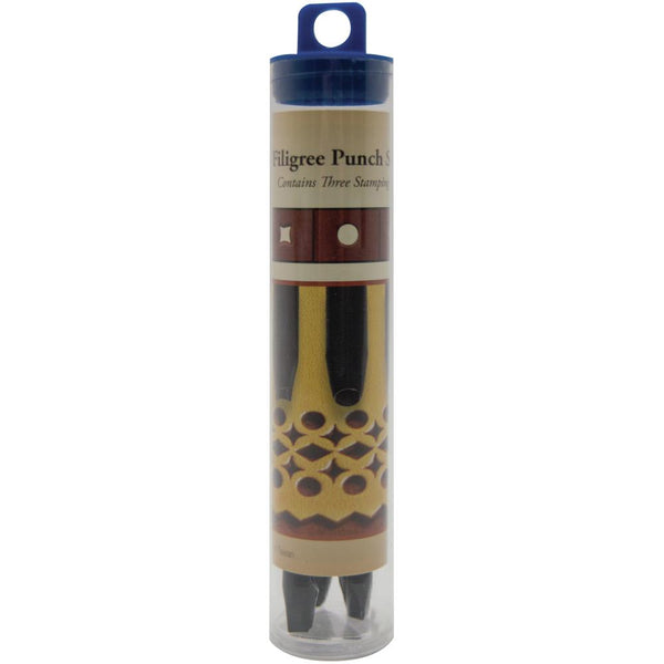 Realeather Crafts - Silver Creek Filigree Leather Punch Set II