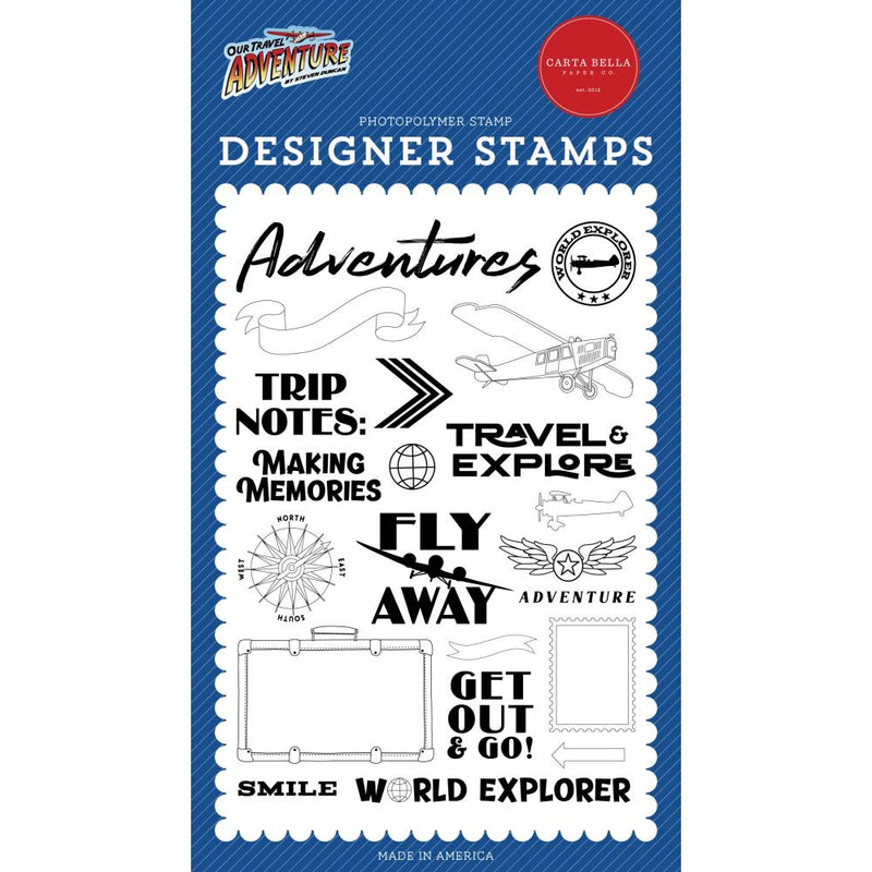 Carta Bella Stamps - World Explorer