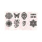 Tattered Angels – Glimmer Screens – Fanciful Stencils Starter Kit*