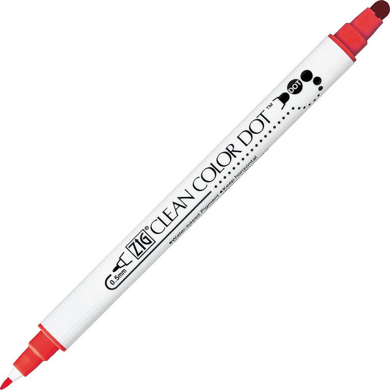 Kuretake ZIG Clean Colour Dot  - Red*