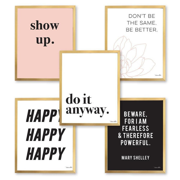 Teresa Collins Print Sheets 5 pack - Do It Anyway*
