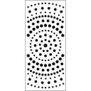 Crafter's Workshop Slimline Stencil 4"X9" - Concentric Circles*