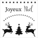 Crafter's Workshop Template 6"x 6" - Joyeux Noel*