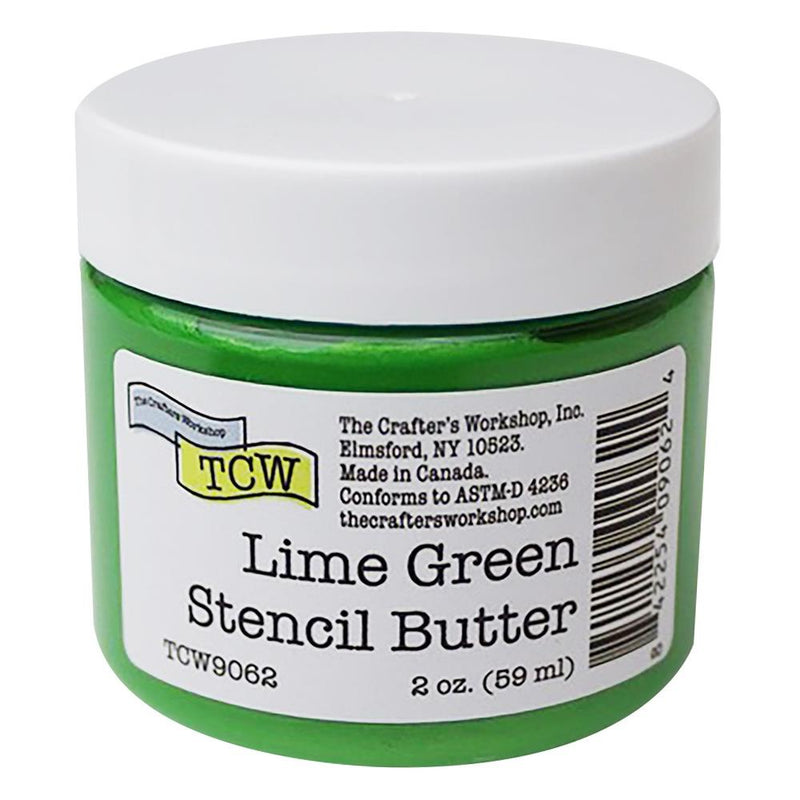 Crafter's Workshop Stencil Butter 2oz - Lime Green