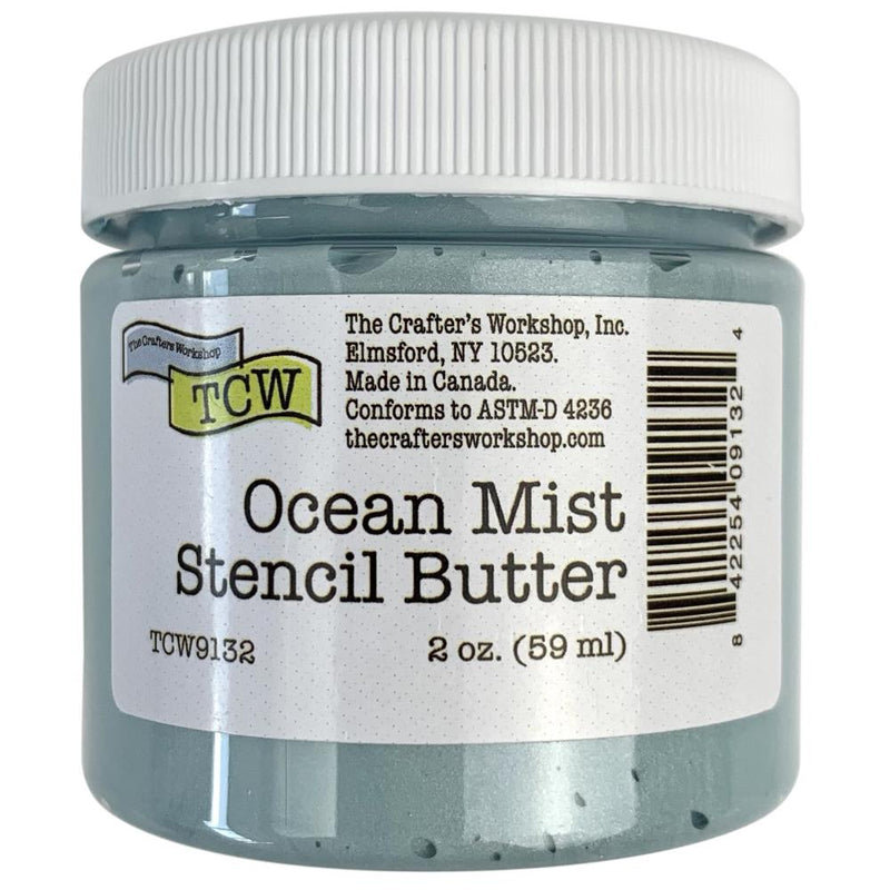 Crafter's Workshop Stencil Butter 2oz - Ocean Mist