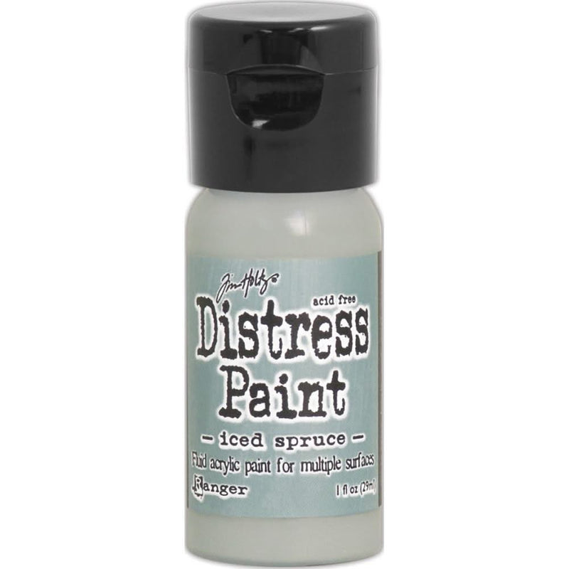 Tim Holtz Distress Paint Flip Top 1oz - Iced Spruce