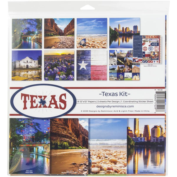Reminisce Collection Kit 12"x 12" Texas