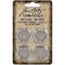 Tim Holtz Idea-Ology Metal Quote Seals 4 pack - Halloween*