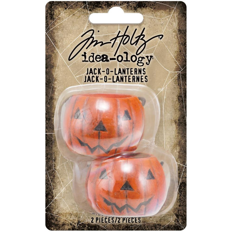 Tim Holtz Idea-Ology Jack-O-Lanterns 2 pack