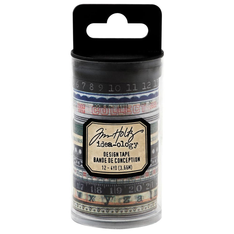 Tim Holtz Idea-Ology Design Tape 12 pack  Trims*