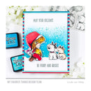 My Favorite Things Clear 4"x 4" Stamp Set - Furry and Bright*