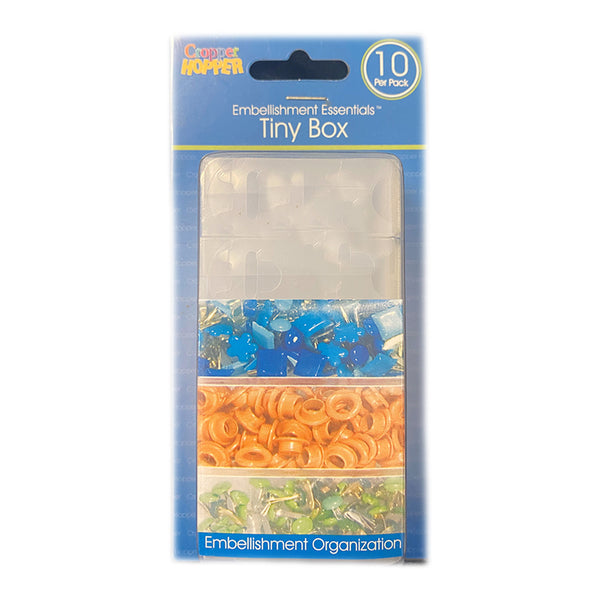 Cropper Hopper Embellishment Essentials - Tiny Box - Rectangle 10 pack