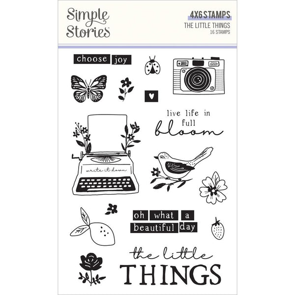 Simple Stories The Little Things Photopolymer Clear Stamps