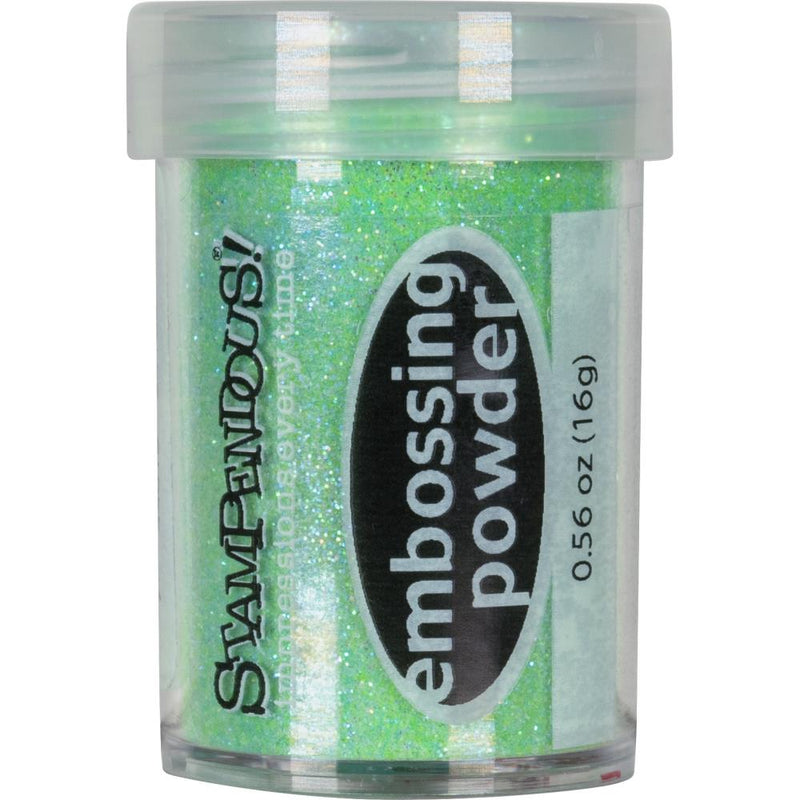 Stampendous Tinsel Embossing Powder .86oz - Sea Mint