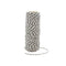 Craft Perfect Striped Bakers Twine - Pewter Grey