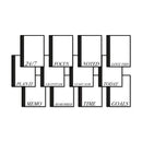 Teresa Collins Art Print Set 6in x 8in  - Plan It*