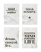 Teresa Collins Art Print Set 6in x 8in  - Marble*